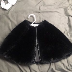Fur shawl